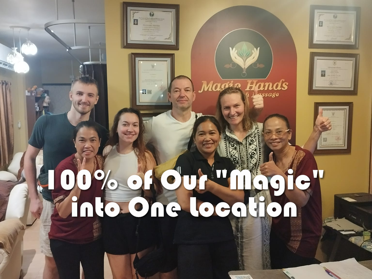 100% of Our “Magic” into One Location