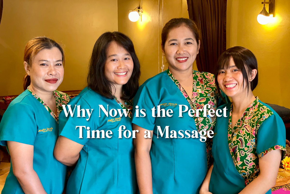 Book your relaxing massage in Koh Samui at Magic Hands. Packages available for residents!
