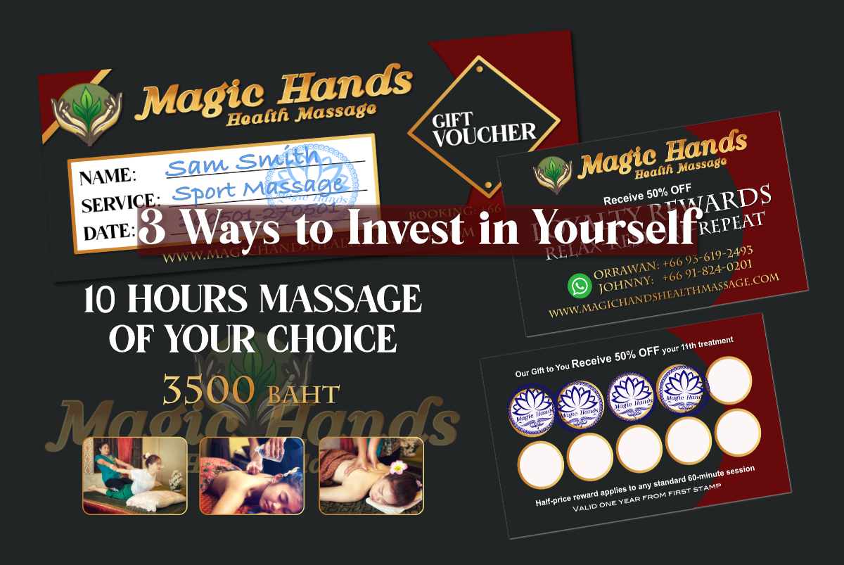 3 Great Ways to Invest in Yourself at Magic Hands