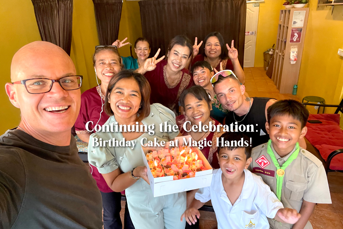 Continuing the Celebration: Birthday Cake at Magic Hands!