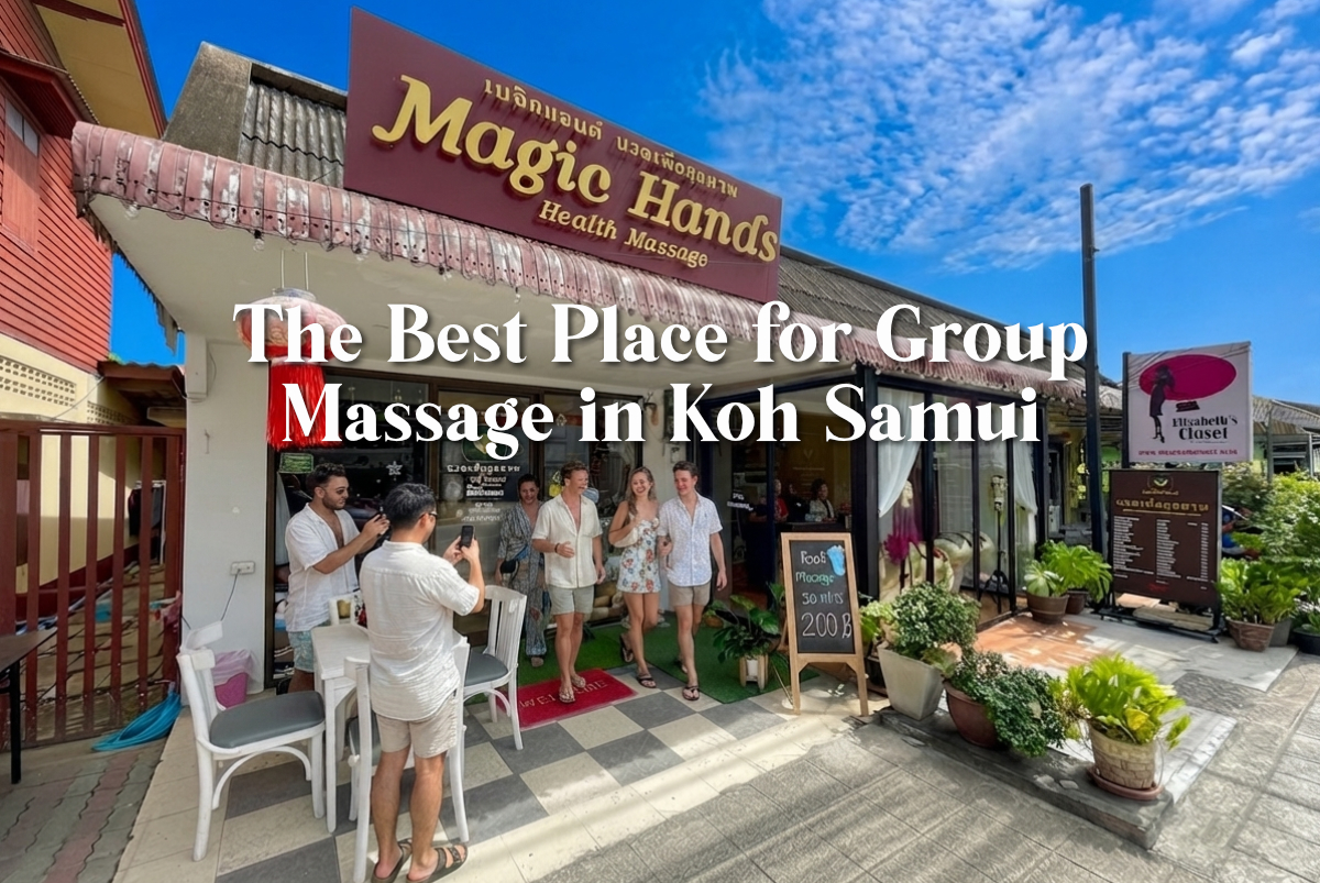 The Best Place for Group Massage in Koh Samui