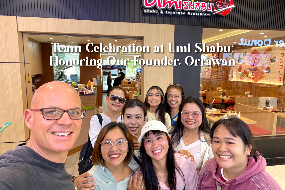 Team Celebration at Umi Shabu: Honoring Our Founder, Orrawan